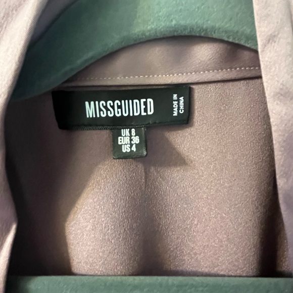 Missguided satin mauve dress - Picture 6 of 6